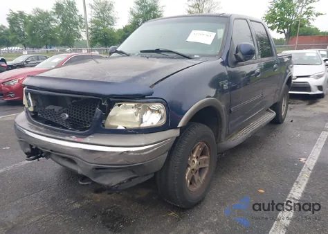 2002 Ford F-150 Lariat/Xlt z USA, uszkodzony, nr VIN 1FTRW08L32KB95040